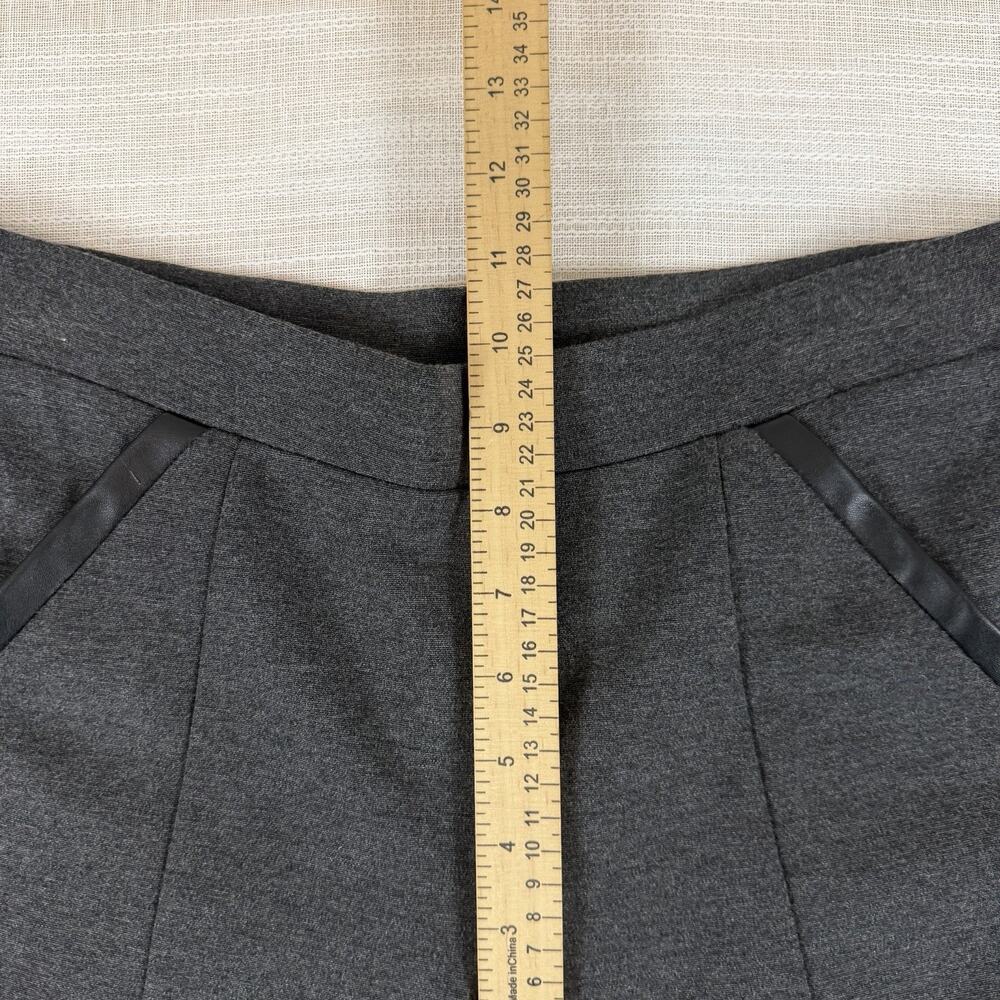 Rafaella Womens Sz 6 Stretch Pull On Elastic Waist Charcoal Gray Pants MRSP $68 - Picture 7 of 9
